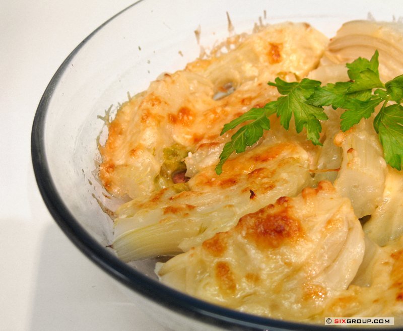 Überbackener Fenchel