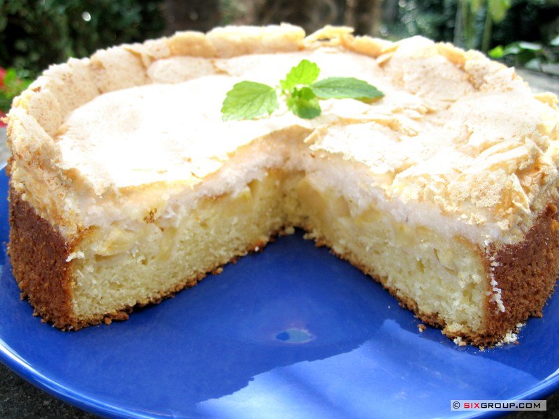 Ananas- Baiser- Kuchen