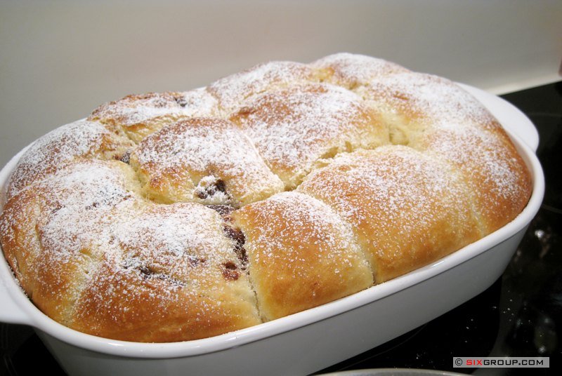 Buchteln mit Mohnfüllung