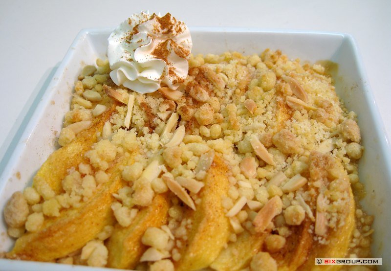 Apfel- Streusel- Auflauf
