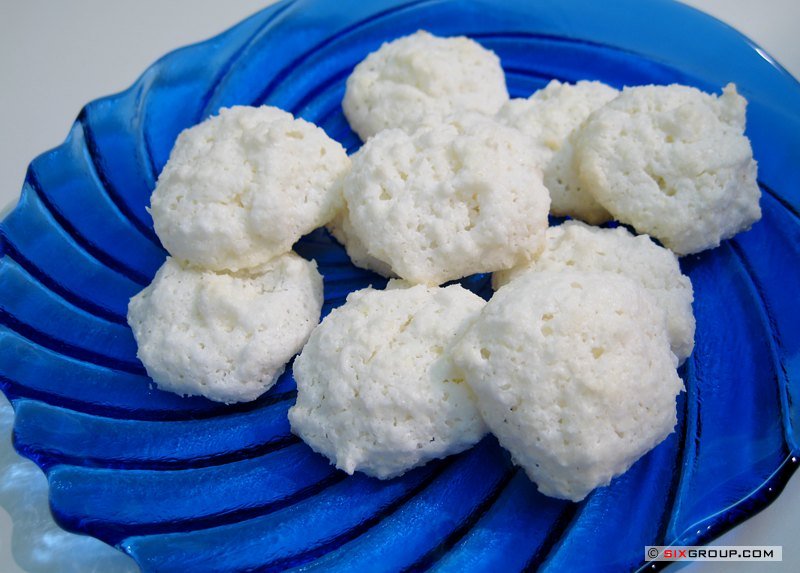 Saftige Kokos- Makronen