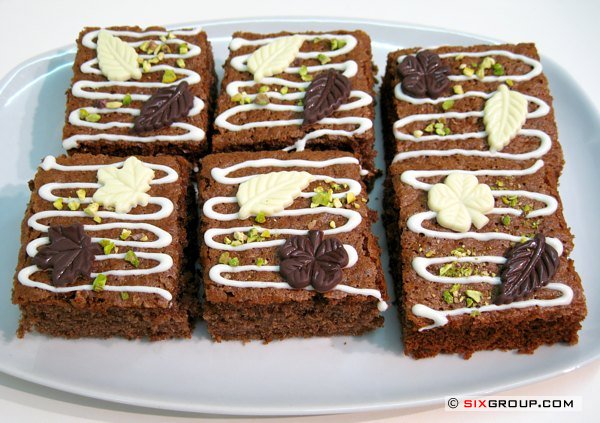 Schoko- Orangen- Schnitten