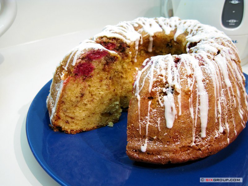 Himbeer- Schoko- Gugelhupf