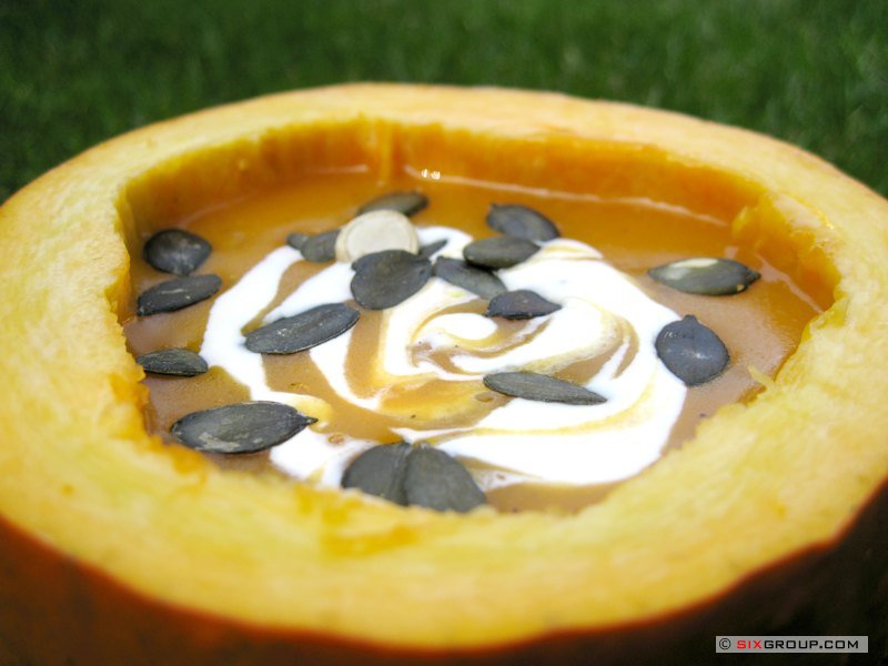 Kürbissuppe