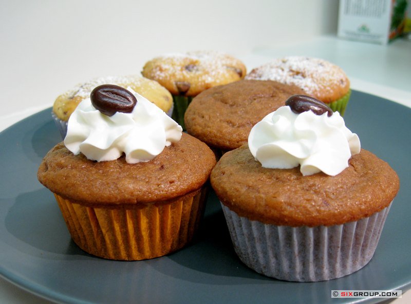 Marzipan- Kaffee- Muffin