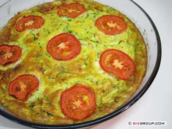 Deftiger Zucchini- Kuchen