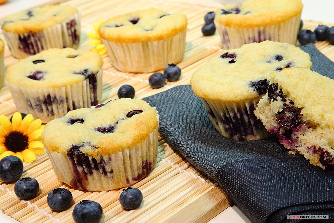 Heidelbeer- Kokos- Muffin