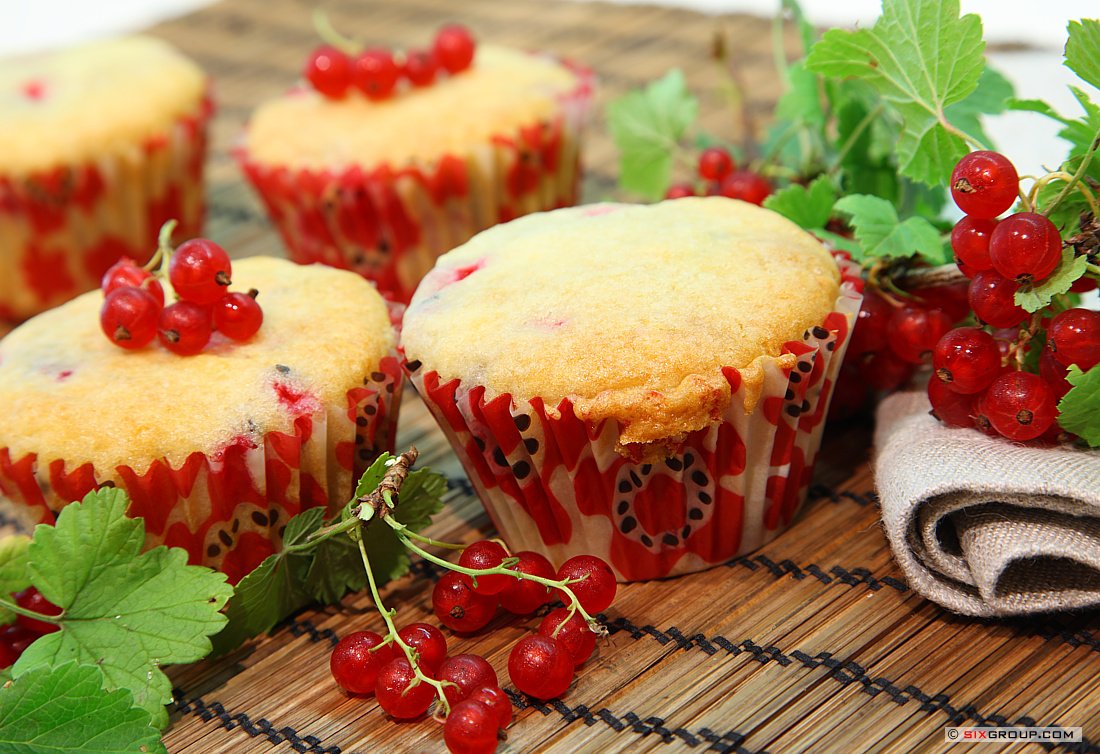 Johannisbeer- Muffin