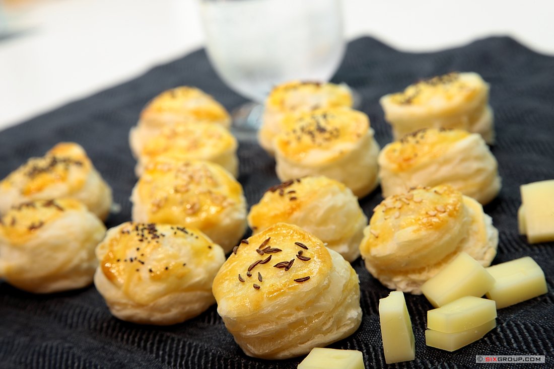 Käse- Blätterteig- Gebäck