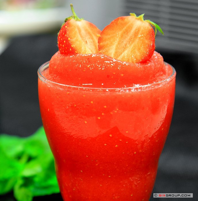 Erdbeer- Granita