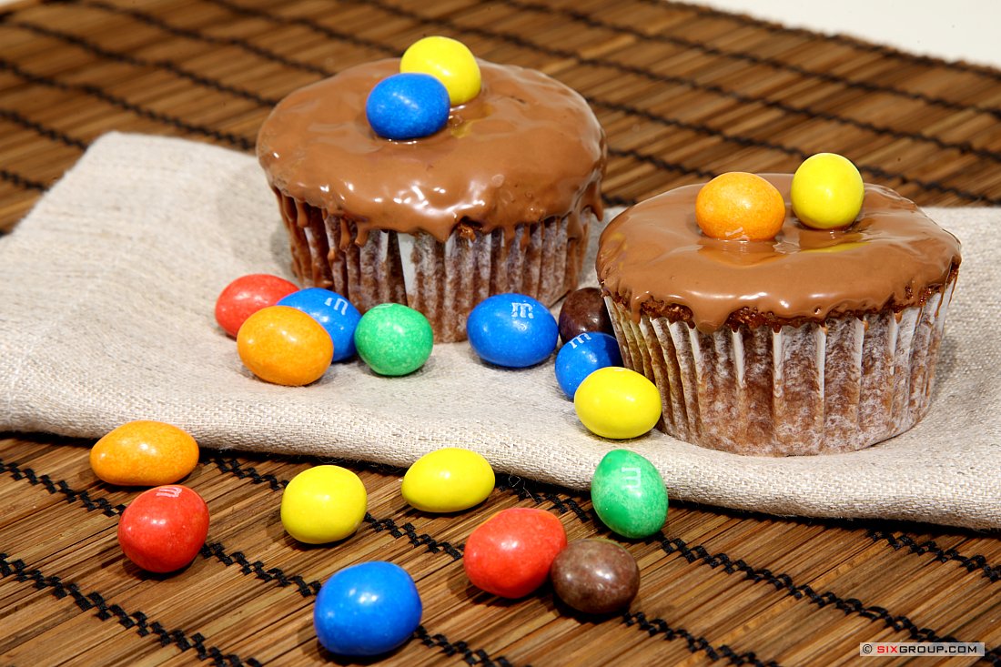 m&m- Muffin