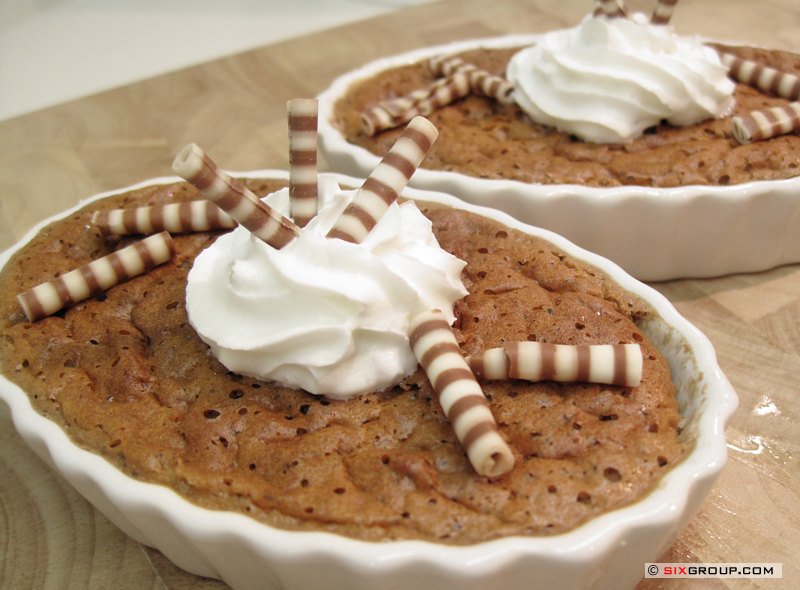 Schokolade- Mohn- Soufflè