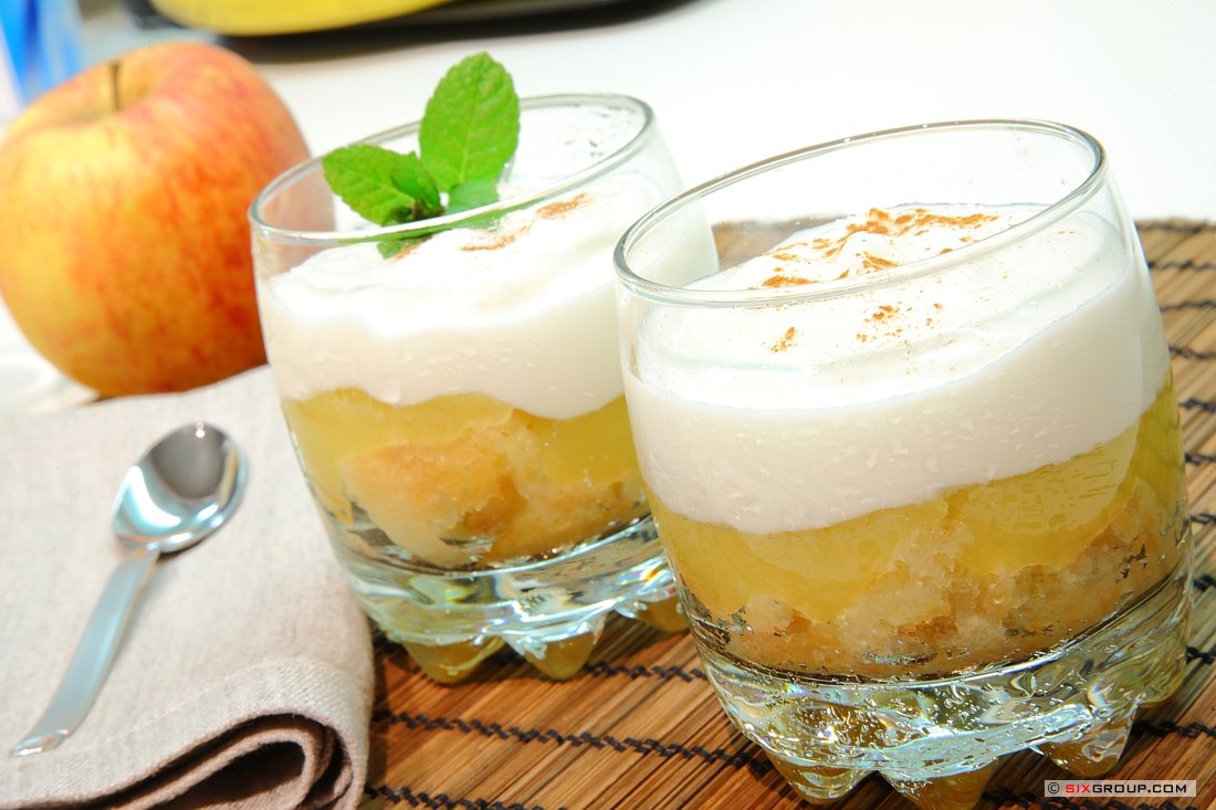 Apfelmus Dessert