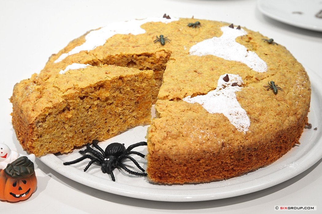 Kürbis- Walnuss- Kuchen