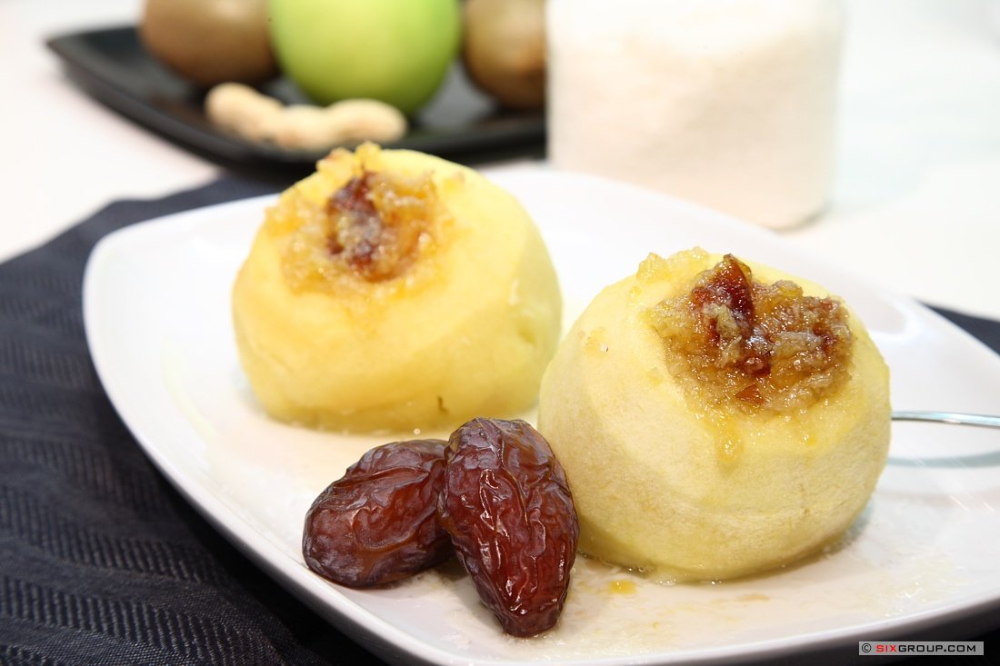 Bratäpfel mit Dattelfüllung