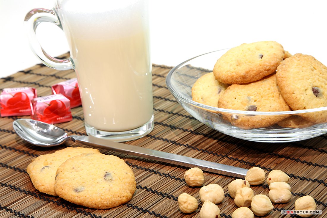 Schoko- Haselnuss- Plätzchen