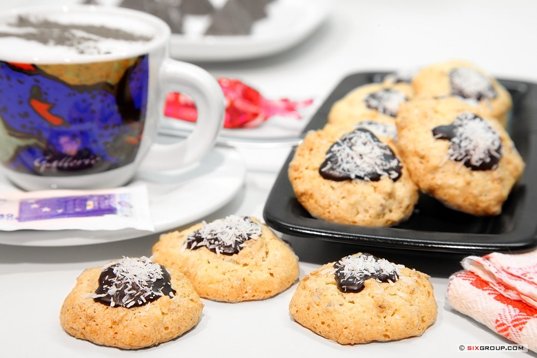 Kokos- Mandel- Makronen