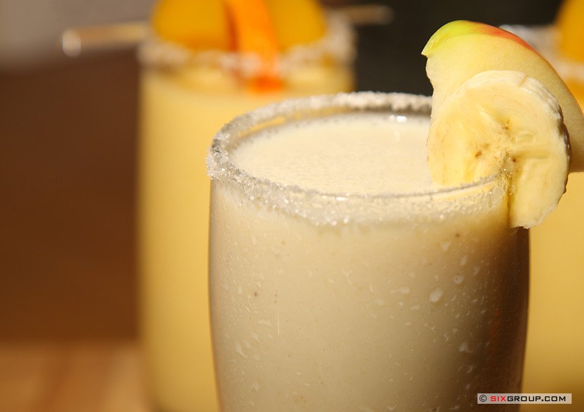 Apfel- Bananen- Drink