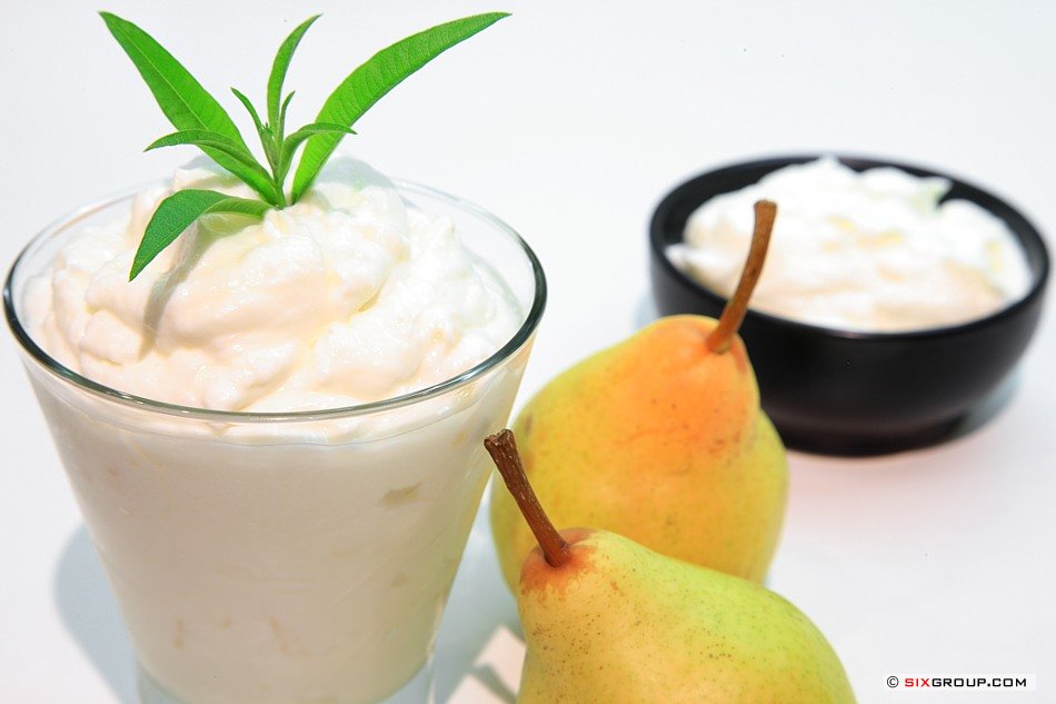 Birnen- Quark- Creme