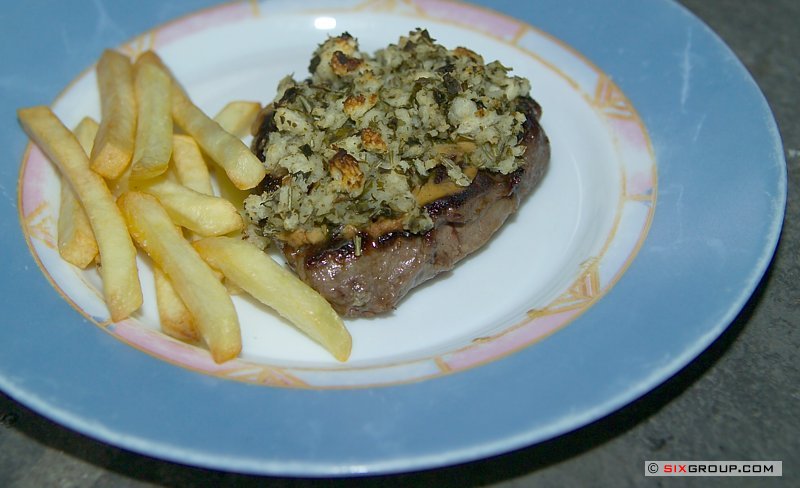Rinderfilet mit Kräuterkruste