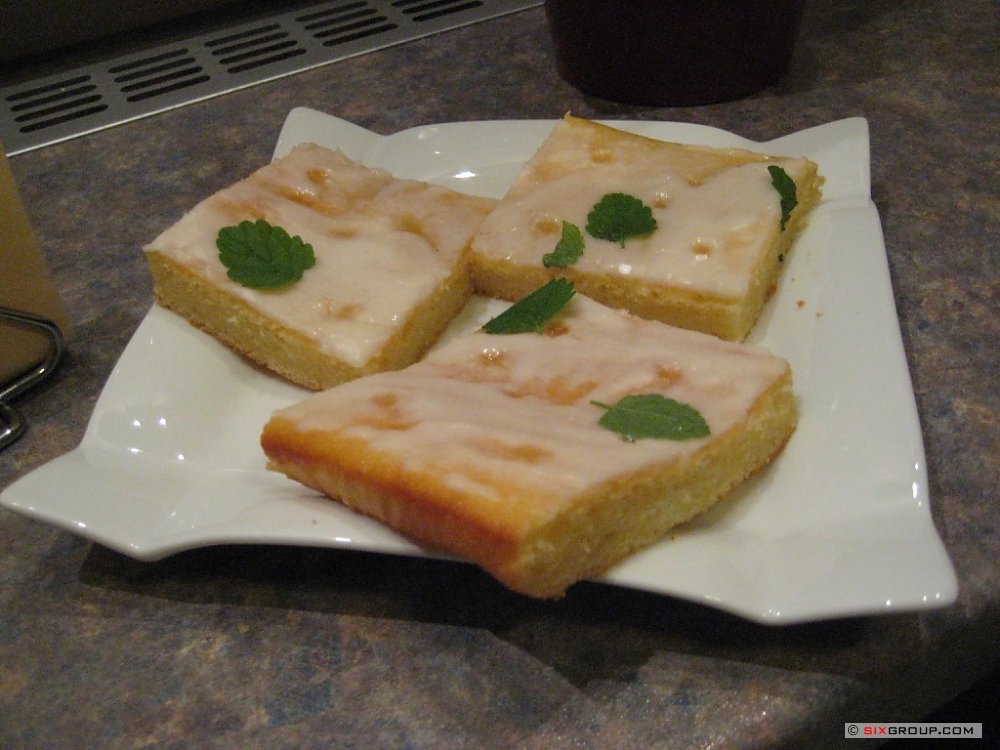 erfrischender Zitronenkuchen