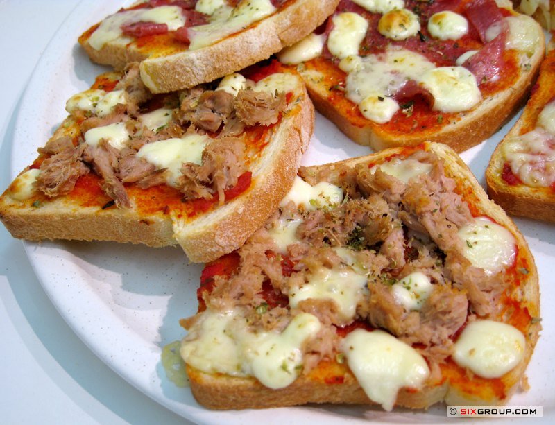 Pizza- Toast- Tonno