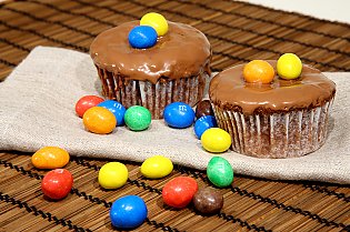 m&amp;m- Muffin